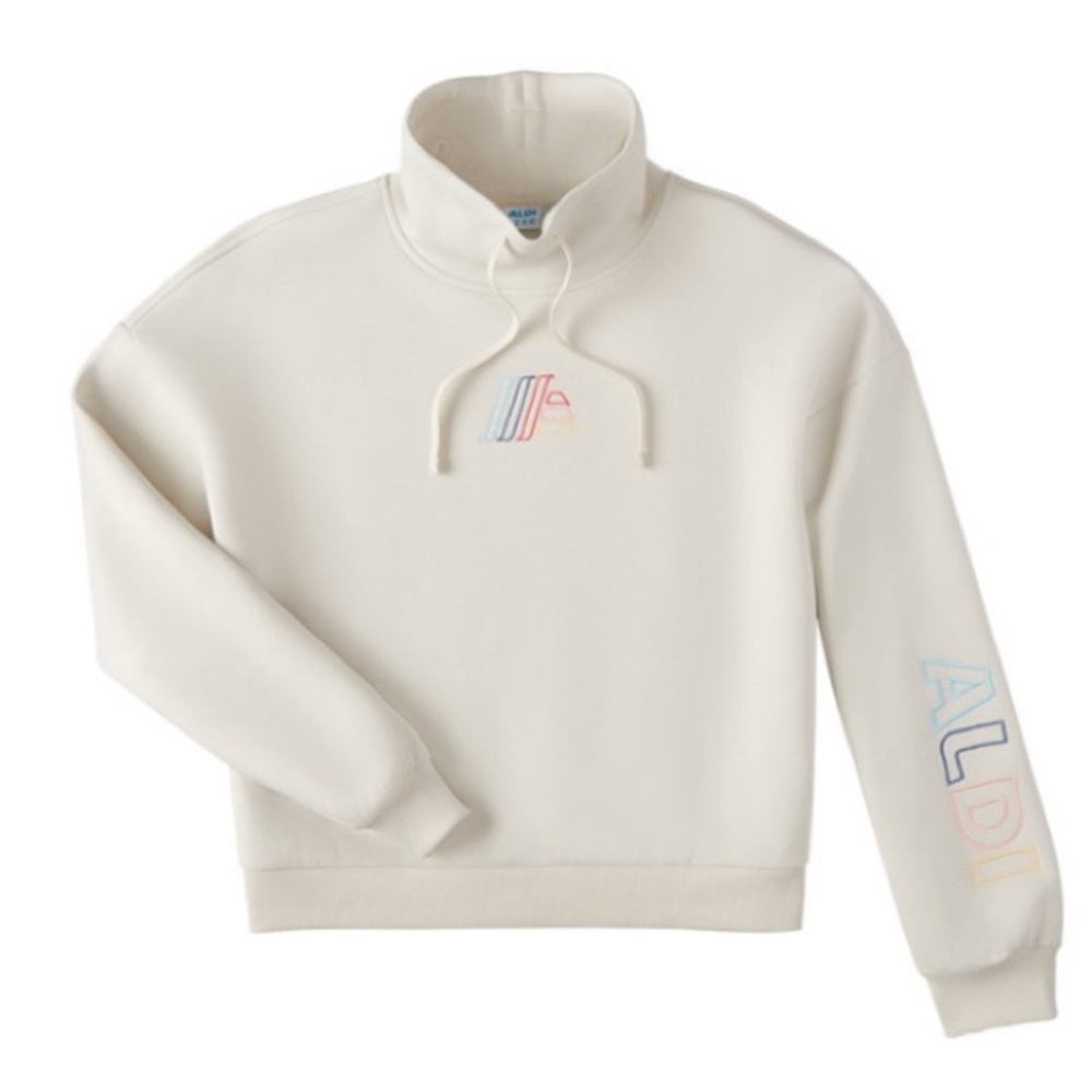 NWT Aldi gear pullover sweatshirt